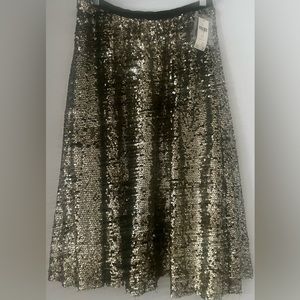 BNWT ANTHROPOLOGIE MAEVE SEQUINED SKIRT